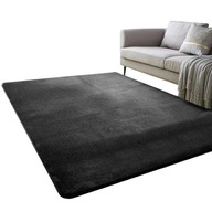 Polárny koberec, módny, mäkký, nadýchaný plyš, 100x150