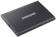 Samsung Portable SSD T7 2TB USB 3.2 disk, sivý