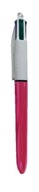 4-farebné BIC guľôčkové pero 4Colours Shine ružová 0391