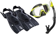 TUSA VISIO SET MASKA Snorkel FINS L 42-49 BKFY TUSA VISIO SET MASKA Snorkel FINS L 42-49 BKFY