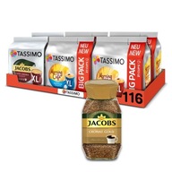 Kapsule Tassimo MEGAPACK, kávová súprava + Cronat Gold Kapsule Tassimo MEGAPACK, kávová súprava + Cronat Gold