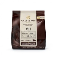 Callebaut čokoládové kvapky TMAVÁ ČOKOLÁDA 811 400g Callebaut čokoládové kvapky TMAVÁ ČOKOLÁDA 811 400g