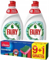 Vileda+ FAIRY SET mätový prostriedok na riad 430ml Vileda+ FAIRY SET mätový prostriedok na riad 430ml
