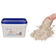Kinetický piesok v mokrom vedierku pre deti, 3 kg