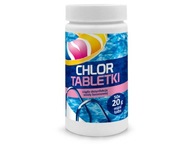 Bazénová chémia Chlór Tablety 20g Mini Gamix 1kg