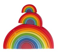 Rainbow 12 kusov, farebné, 3+, Grimm's