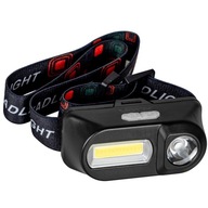 ČELOVÁ LAMPA 2v1 COB LED BATERKA Vayox ČELOVÁ LAMPA 2v1 COB LED BATERKA Vayox