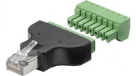 Konektor pre dátovú komunikáciu RJ45 UTP (8P8C) - Konektor pre dátovú komunikáciu RJ45 UTP (8P8C) -