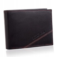 BETLEWSKI Pánska kožená peňaženka, ochrana RFID kartou