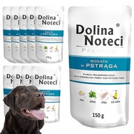 DOLINA NOTECI PREMIUM vlhké krmivo pre psov bohaté na pstruhy 10x150g vrecúško DOLINA NOTECI PREMIUM vlhké krmivo pre psov bohaté na pstruhy 10x150g vrecúško