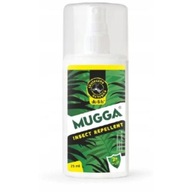MUGGA 9,5% 6 HODINOVÁ OCHRANA PROTI HMYZU 75 ML PRE DETI OD 2 ROKOV MUGGA 9,5% 6 HODINOVÁ OCHRANA PROTI HMYZU 75 ML PRE DETI OD 2 ROKOV