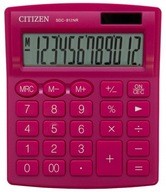 Kancelársky kalkulátor 12-miestne ružové veľké