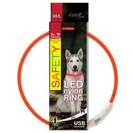 SVIETIACI ORANŽOVÝ LED GOLIER 65 CM DOG FANTASY SVIETIACI ORANŽOVÝ LED GOLIER 65 CM DOG FANTASY