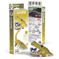 Aligátor Eugy Eco Puzzle 3D vzdelávacie puzzle Aligátor Eugy Eco Puzzle 3D vzdelávacie puzzle