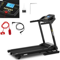 Gymrex LCD SD/USB/MP3 elektrický bežecký pás 120 kg 1