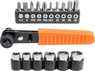 SET OBOJSTRANNÁ RAČNA + NÁSTROJE 17 ks SET OBOJSTRANNÁ RAČNA + NÁSTROJE 17 ks
