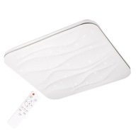 Štvorcové LED stropné svietidlo 72W TRI-color 3000K 4000K 6000K 4320lm diaľkovo ovládané