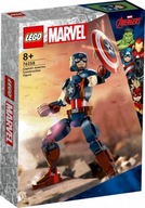 Super Heroes 76258 Marvel Building Blocks Akčná figúrka Captain America