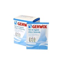 Gehwol Soľ do kúpeľa na nohy s levanduľou 10x20g vrecúška. Gehwol Soľ do kúpeľa na nohy s levanduľou 10x20g vrecúška.