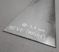 Oceľ NCV1 /80CrV2/1.2235, rozmer #3,7x150x300 mm