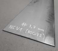 Oceľ NCV1 /80CrV2/1.2235, rozmer #3,7x50x300 mm Oceľ NCV1 /80CrV2/1.2235, rozmer #3,7x50x300 mm