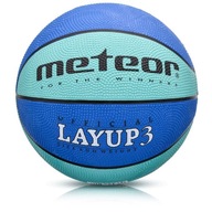 Basketbalová lopta Meteor LayUp 3 modrá 07080 3