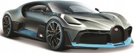 BUGATTI DIVO šedá modrá 1:24 model Maisto 31526