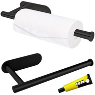 LOFT BLACK KUCHYŇSKÁ NÁSTENNÁ RUKOJEŤ NA PAPIEROVÉ UTERÁKY NA LEPENIE LOFT BLACK KUCHYŇSKÁ NÁSTENNÁ RUKOJEŤ NA PAPIEROVÉ UTERÁKY NA LEPENIE