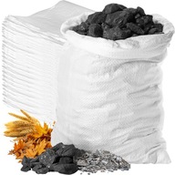Vrecia tkané, vrece na sutinu, obilie, uhlie, piesok, 25-30 kg, pevné, šité, 50 ks. Vrecia tkané, vrece na sutinu, obilie, uhlie, piesok, 25-30 kg, pevné, šité, 50 ks.