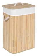 Bambusový kôš nádoba na bielizeň 1 komora natural