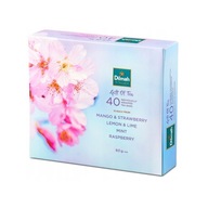 Darčeková súprava čaju Dilmah Blossom Tea 4x10 obálok Darčeková súprava čaju Dilmah Blossom Tea 4x10 obálok