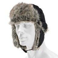 Vojenská zimná pilotná čiapka Mil-Tec Winter Faux-Fur Black L Vojenská zimná pilotná čiapka Mil-Tec Winter Faux-Fur Black L