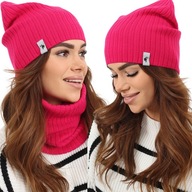 SET POĽSKÝ KOMÍNOVÝ KLOBÚK DARČEK FUCHSIA 2204 SET POĽSKÝ KOMÍNOVÝ KLOBÚK DARČEK FUCHSIA 2204