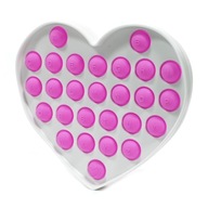 PUSH ANTYSTRES BUBBLE POP IT Heart Bubbles