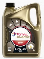 Total Quartz 5000 minerálny motorový olej 5 l 15W