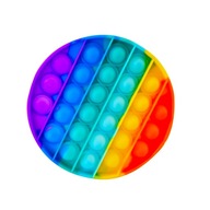 Rainbow Push Bubbles Pop It Sensory dimp CIRCLE