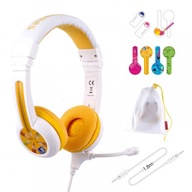 Slúchadlá BUDDYPHONES School+ pre deti 3+ s mikrofónom 85 dB ŽLTÉ Slúchadlá BUDDYPHONES School+ pre deti 3+ s mikrofónom 85 dB ŽLTÉ