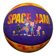 Basketbalová lopta Spalding Space Jam Tune, oranžová a fialová, veľkosť 7
