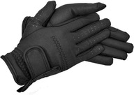 RIDERS TREND čierne jazdecké rukavice, veľkosť XS