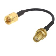 Pigtail SMA zásuvka / SMA zástrčka RG174 - 2m Pigtail SMA zásuvka / SMA zástrčka RG174 - 2m