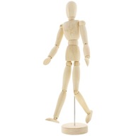 Drevený model figuríny na kreslenie, výška 30 cm, Van Bleiswijck Drevený model figuríny na kreslenie, výška 30 cm, Van Bleiswijck