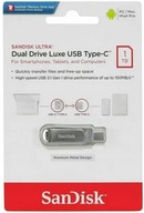 SANDISK ULTRA DUAL Drive LUXE USB-C 1TB 150MB/s Kovová faktúra s DPH