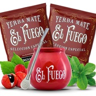 Sada Yerba Mate El Fuego - NAJSILNEJŠIA Energia