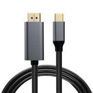 USB-C KÁBEL pre DISPLAYPORT MacBook 4K 60Hz 1,8m USB-C KÁBEL pre DISPLAYPORT MacBook 4K 60Hz 1,8m