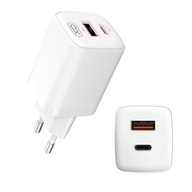 Rýchla nabíjačka dvojitá USB-C kocka 30W Rýchle nabíjanie Rýchla nabíjačka dvojitá USB-C kocka 30W Rýchle nabíjanie