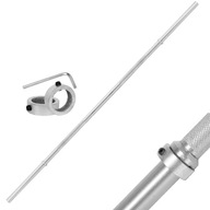 Rovný hladký krk 152cm / 28mm + svorky na činku Rovný hladký krk 152cm / 28mm + svorky na činku