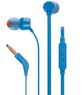 JBL T110 MODRÉ SLÚCHADLÁ S MIKROFÓNOM JBL T110 MODRÉ SLÚCHADLÁ S MIKROFÓNOM