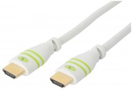 HDMI - HDMI kábel 1 m 3D 4K FULL HD - Biely HDMI - HDMI kábel 1 m 3D 4K FULL HD - Biely