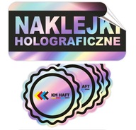 HOLOGRAFICKÉ hologramové NÁLEPKY s akýmkoľvek PRISMATIC logom pozdĺž obrysu