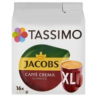 Káva Tassimo Jacobs Caffè Crema XL (16 kapsúl)